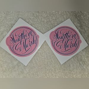 Southern Marsh Signature Coin Sticker Bundle - 2 Stickers NEW